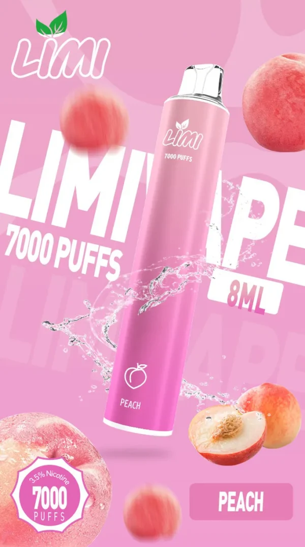 【LIMI 】7000口拋棄式\一次性電子煙（16種水果味）：圖片 3