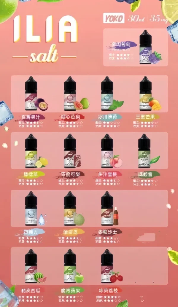 【RELX】煙油30ML\30MG|水果味、10款式選：圖片 2